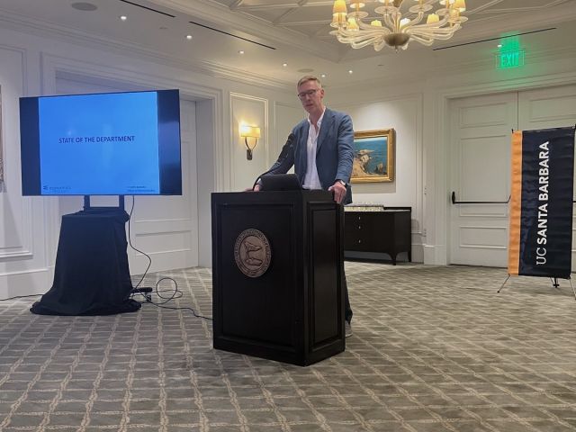 Department Chair, Erik Eyster